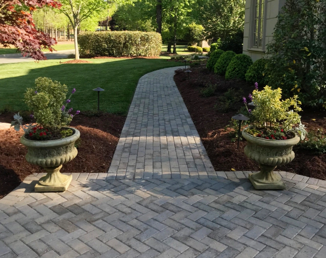 paver walkway